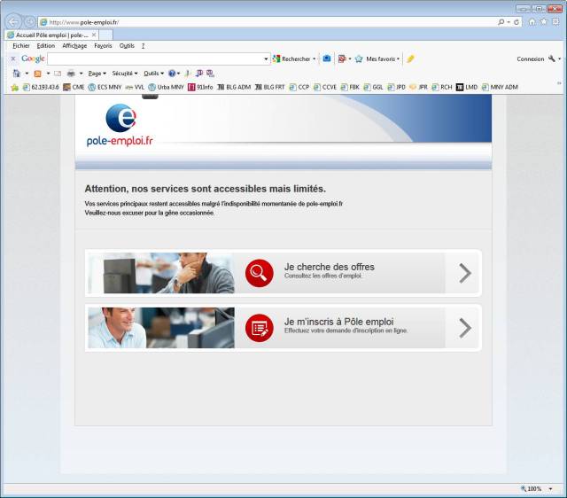 Image Pole Emploi indisponible