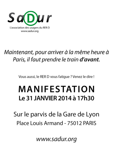 Tract sadur manif 31 janvier 2014