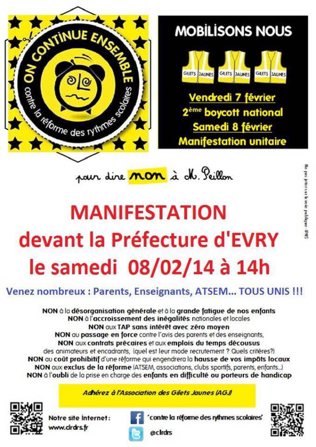 Cliquer pour ouvrir le site Affiche manifestation 8 fevrier 2014