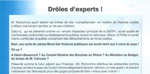 007 aux finances de la ville