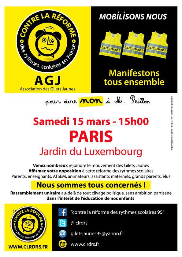Affiche manif 15 mars 2014