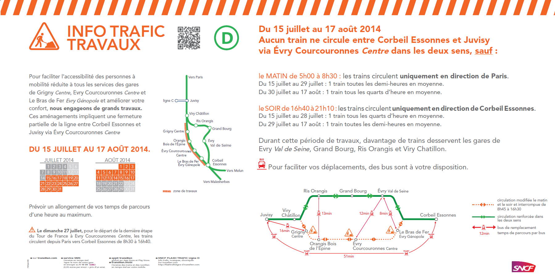 Image flyer travaux RER D ete 2014