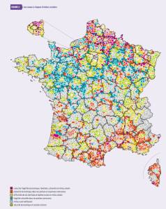 Carte des risques d'échec scolaire Carte zone risque echec scolaire