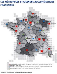 Carte metropoles