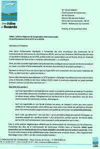 Image courrier juine et renarde