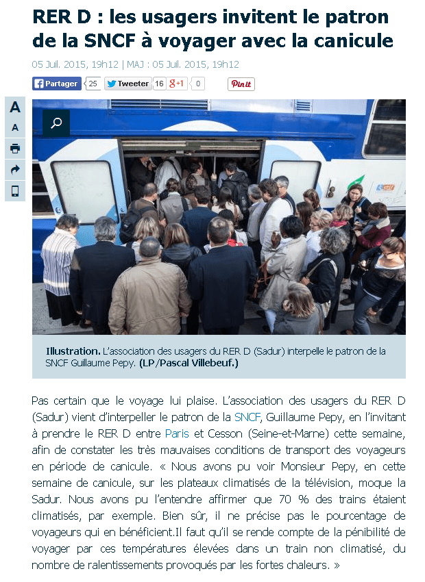 Article LeParisien 05072015