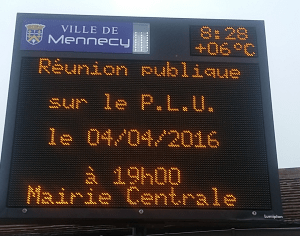 Affiche reunion publique PLU 4avril2016