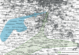 Images trajectoires atterissages vent est