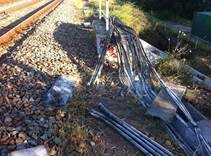 Photo cables sectionnes